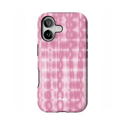 Pink Ripple iPhone Case