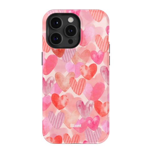 Candy Hearts iPhone Case