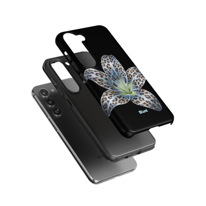Blue-Leopard-Bloom-samsung-case-Galaxy S23-3