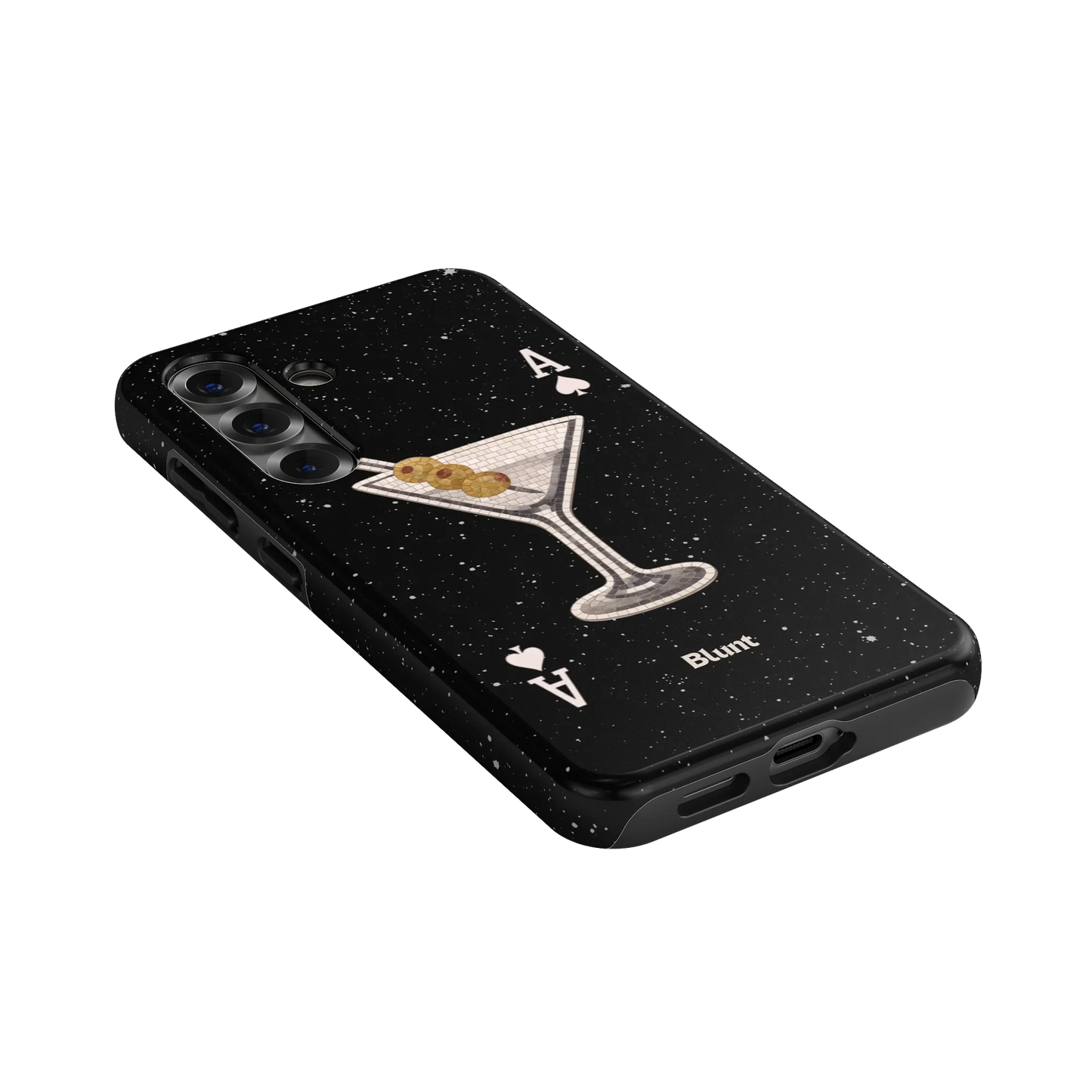Black Dirty Martini Samsung Case
