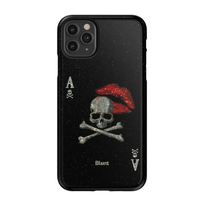 Skull Kiss iPhone Case