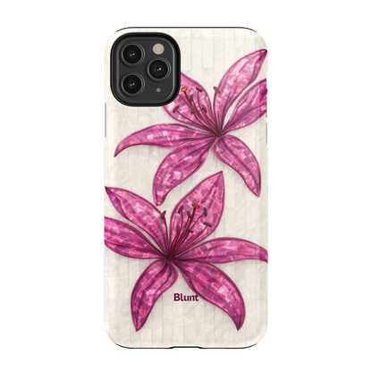 Purple-Floral-Luster-iphone-case-iPhone 11 Pro Max-1
