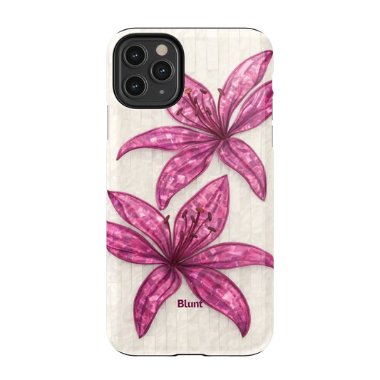 Purple-Floral-Luster-iphone-case-iPhone 11 Pro Max-1
