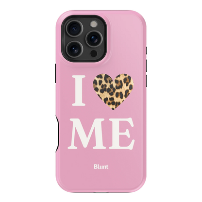 Pink I Love Me iPhone Case