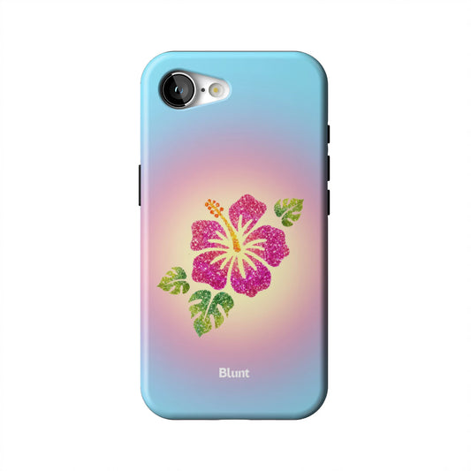 Hibiscus-Glow-iphone-case-iPhone 17 E-1