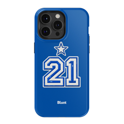 Blue All Star iPhone Case