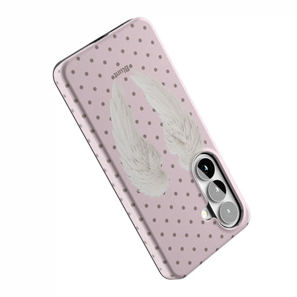 Pink-Polka-Wing-samsung-case-Galaxy S26-4