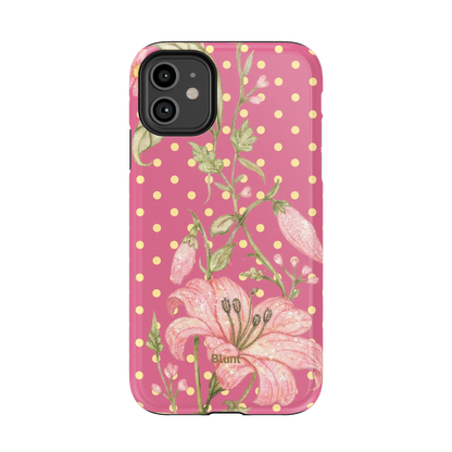Cherry Blossom Dot iPhone Case