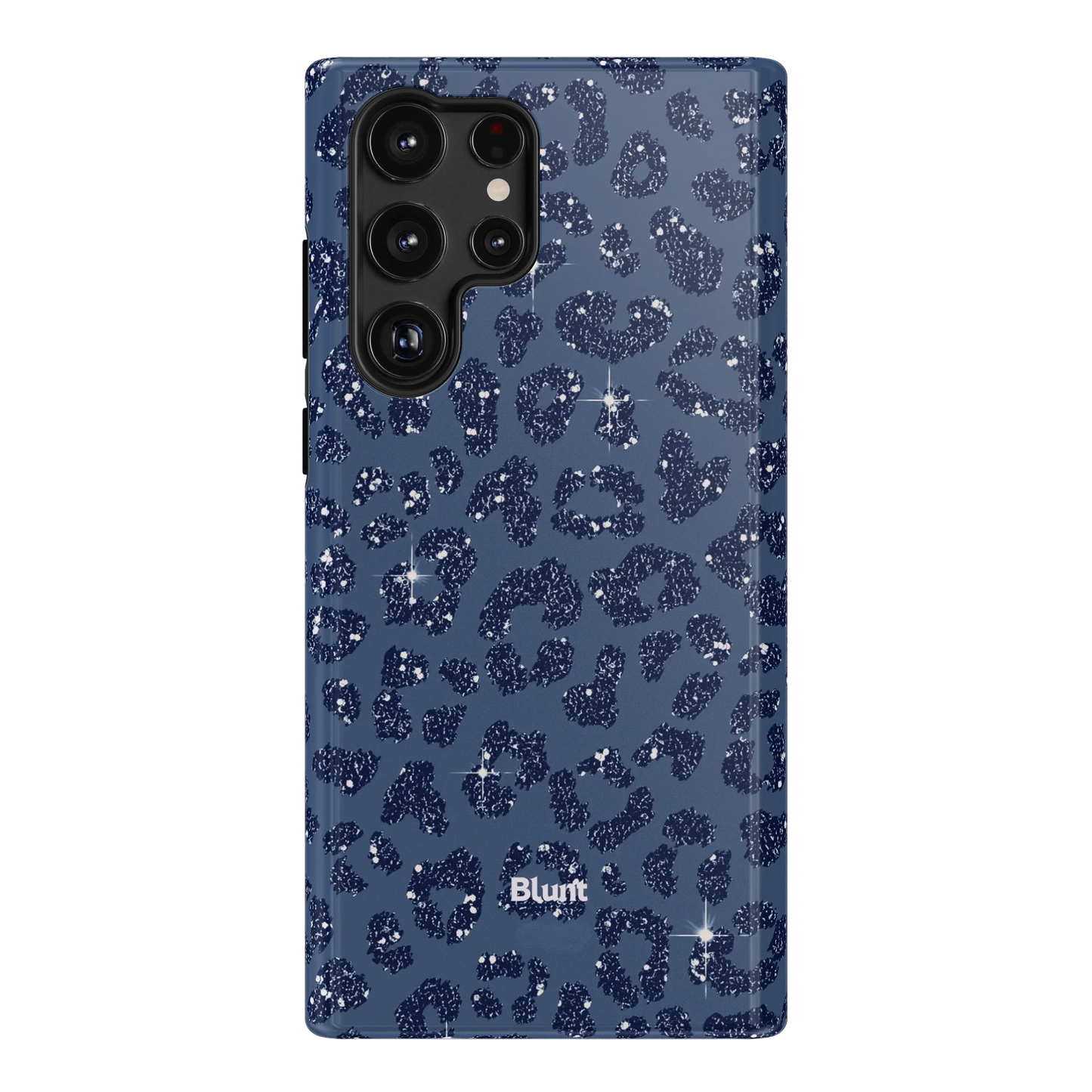Blue Cheetah Print Samsung Case
