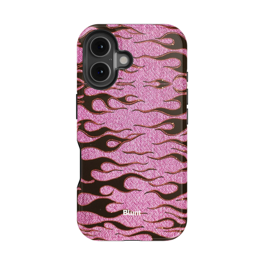 Fuchsia Heat iPhone Case