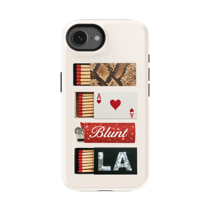 Cream Match iPhone Case