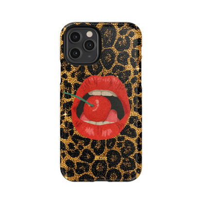 Cherry Lips iPhone Case