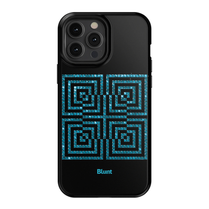 Grid iPhone Case