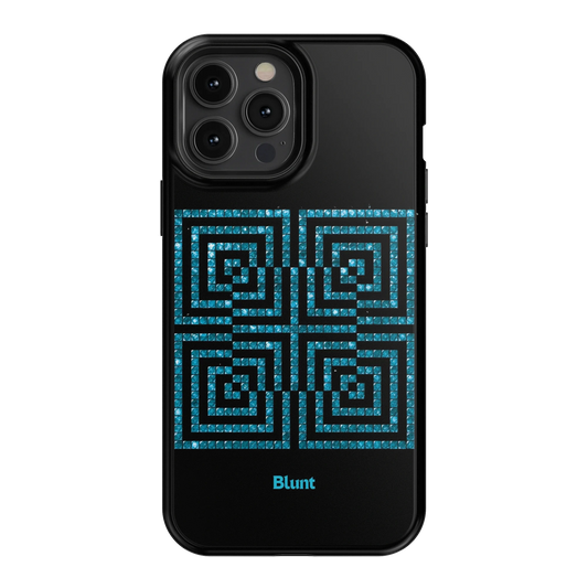 Grid iPhone Case