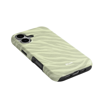 Sage Zebra iPhone Case