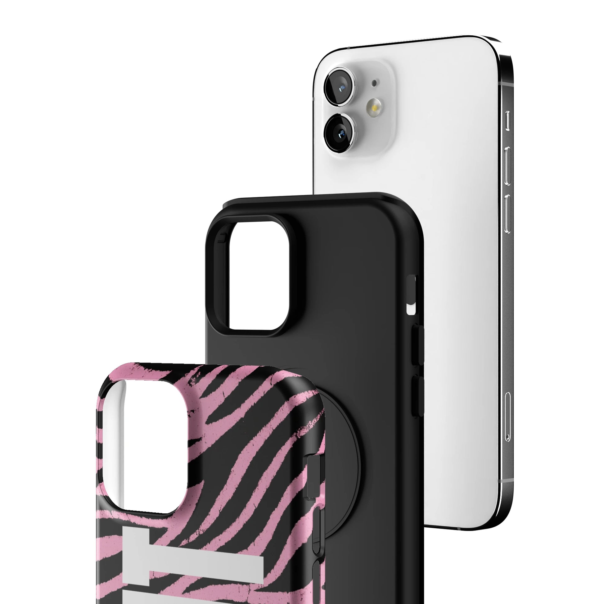 CXNT Pink Zebra iPhone Case gallery - Iphone_12_Iphone_3