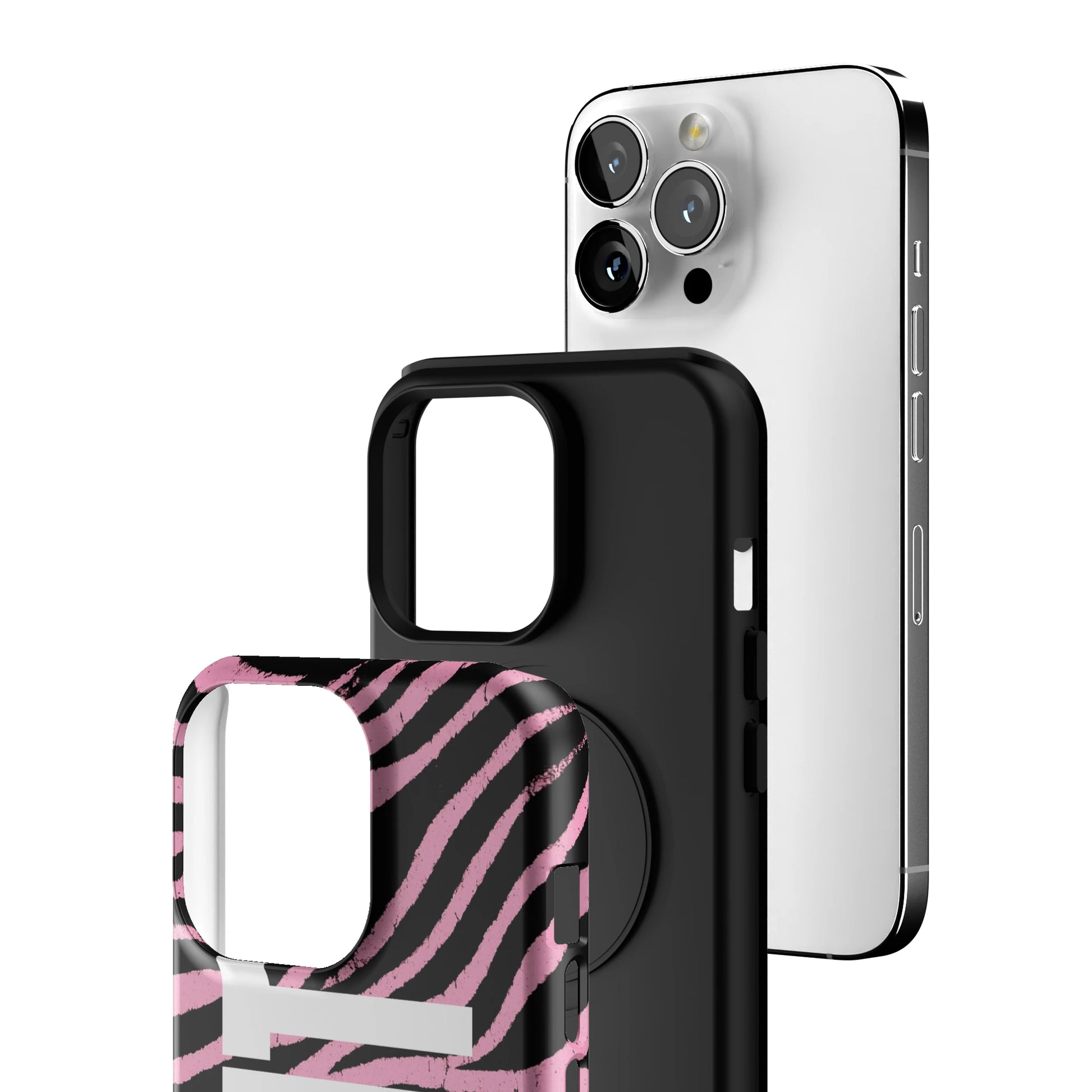 CXNT Pink Zebra iPhone Case gallery - Iphone_13_Pro_3