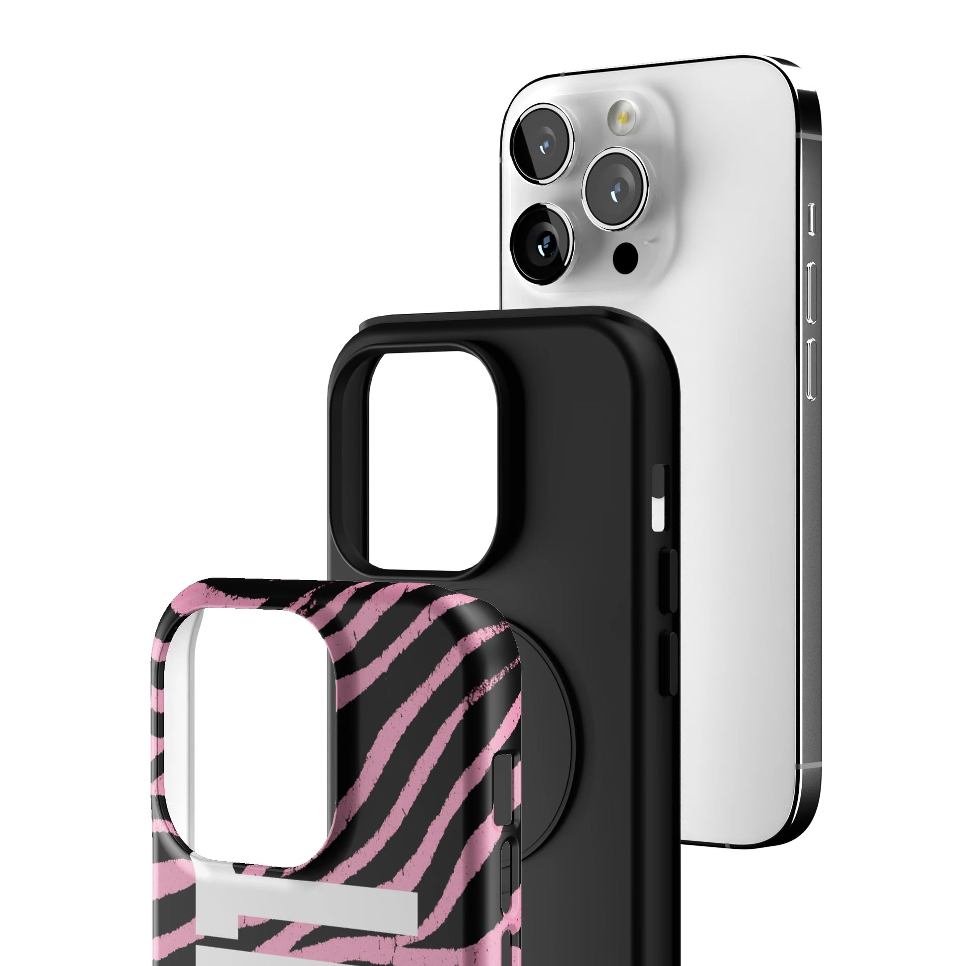 CXNT Pink Zebra iPhone Case gallery - Iphone_14_Pro_3