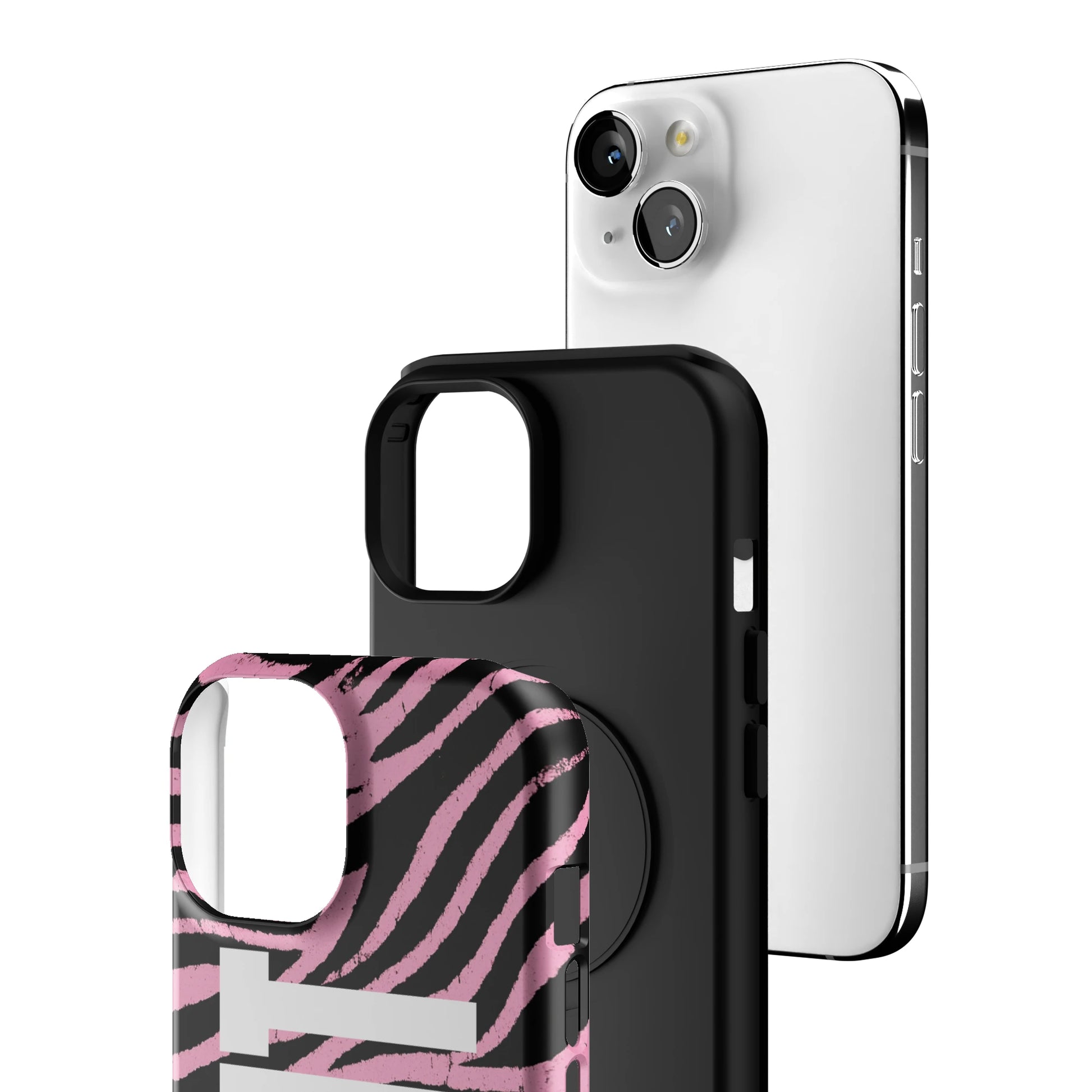 CXNT Pink Zebra iPhone Case gallery - Iphone_15_Iphone_3
