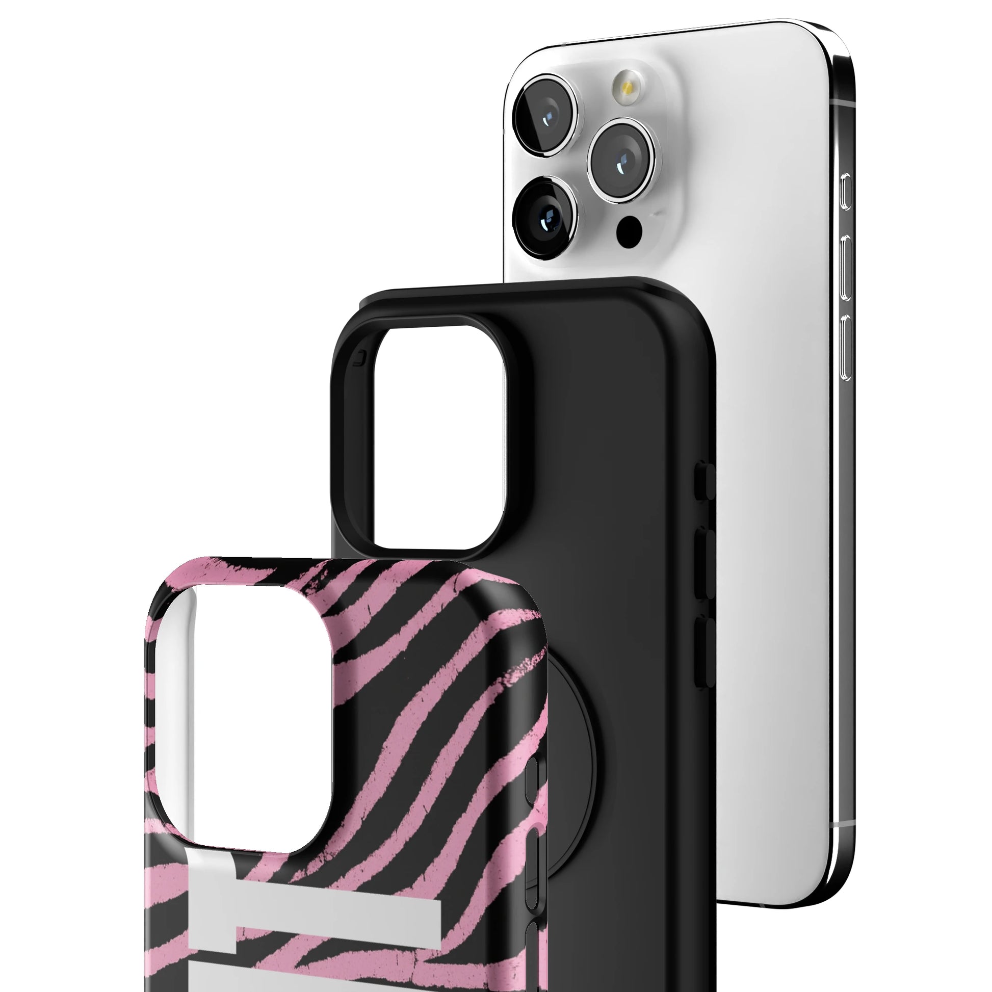 CXNT Pink Zebra iPhone Case gallery - Iphone_15_Pro_Max_3