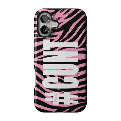 CXNT Pink Zebra iPhone Case gallery - Iphone_16_Mini_Air_Plus_1