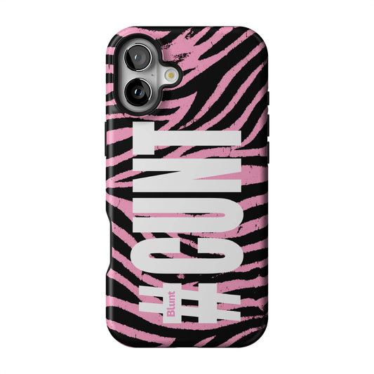 CXNT Pink Zebra iPhone Case gallery - Iphone_16_Mini_Air_Plus_1