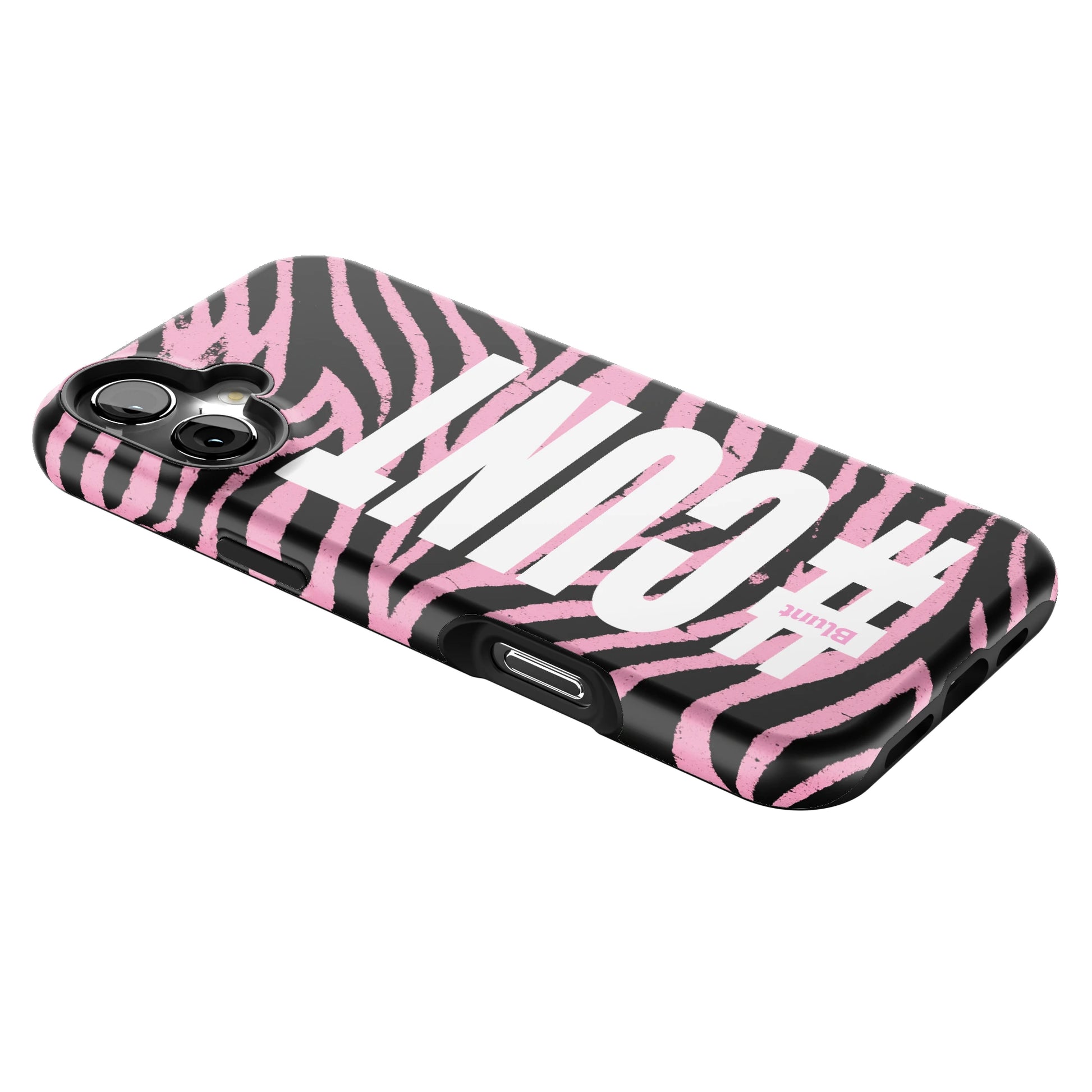 CXNT Pink Zebra iPhone Case gallery - Iphone_16_Mini_Air_Plus_2