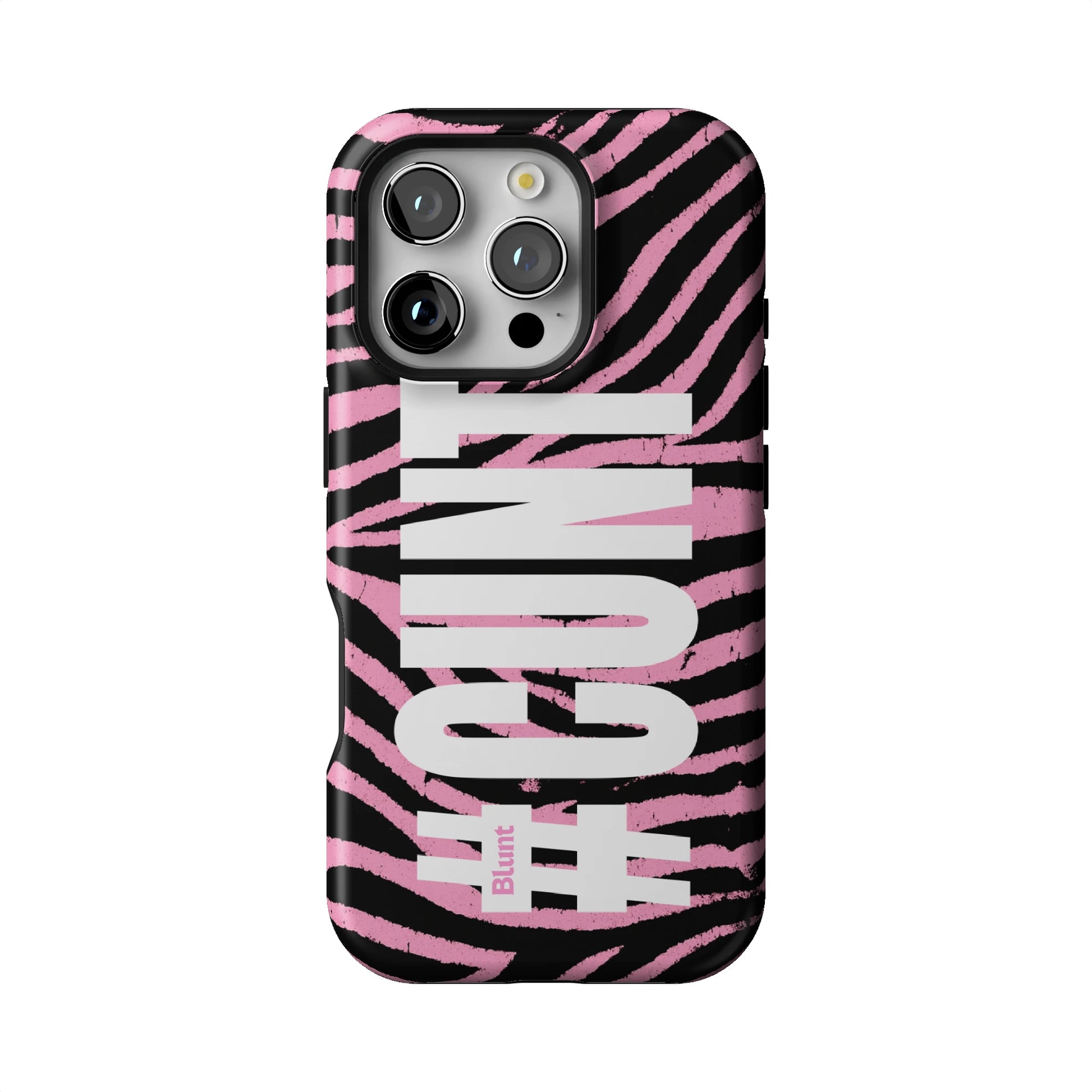 CXNT Pink Zebra iPhone Case gallery - Iphone_16_Pro_1