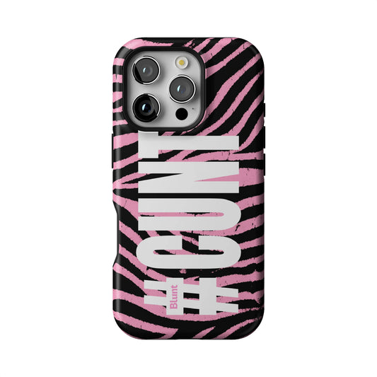 CXNT Pink Zebra iPhone Case gallery - Iphone_16_Pro_1
