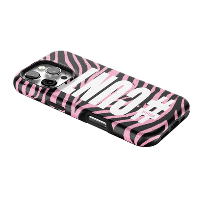 CXNT Pink Zebra iPhone Case gallery - Iphone_16_Pro_2