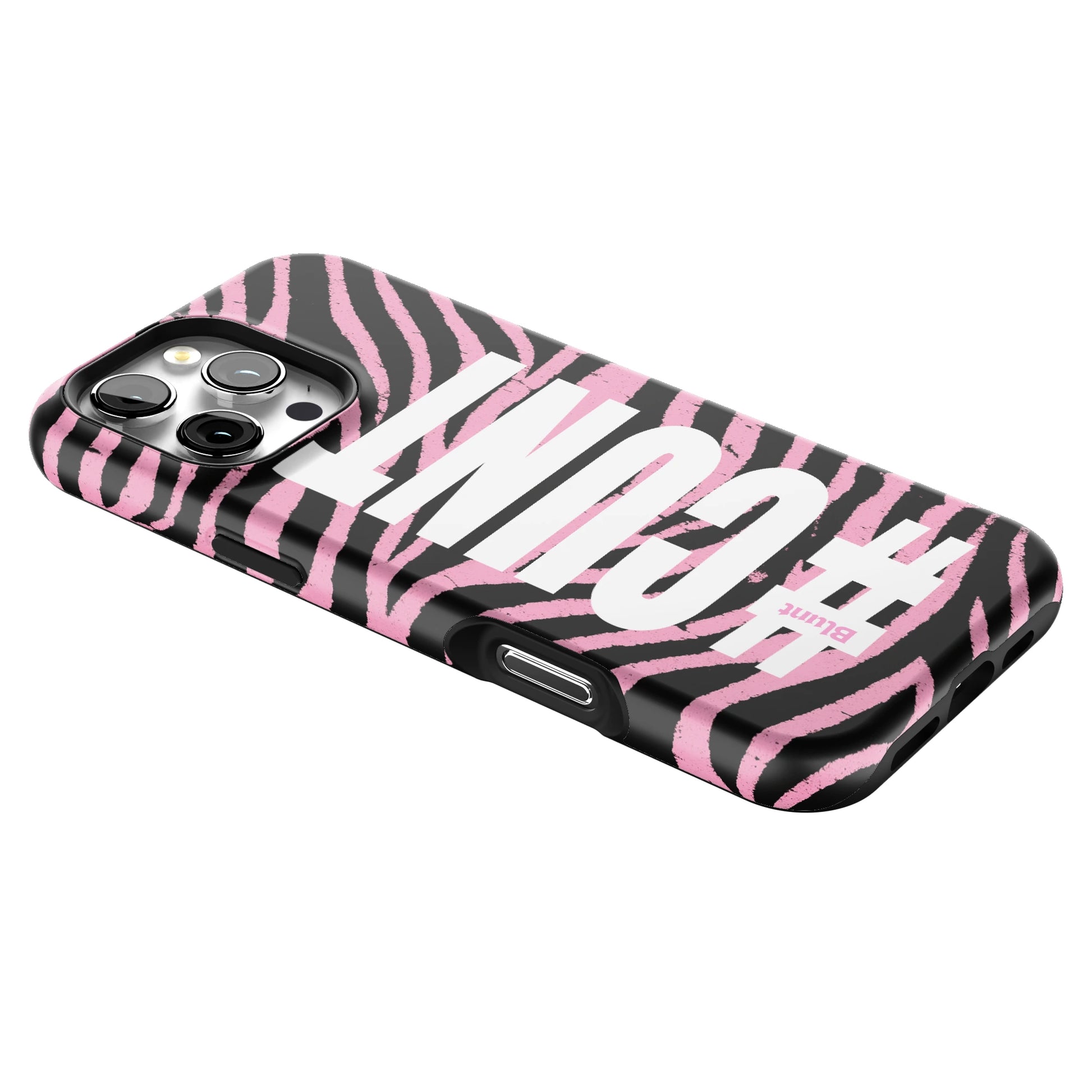 CXNT Pink Zebra iPhone Case gallery - Iphone_16_Pro_Max_2