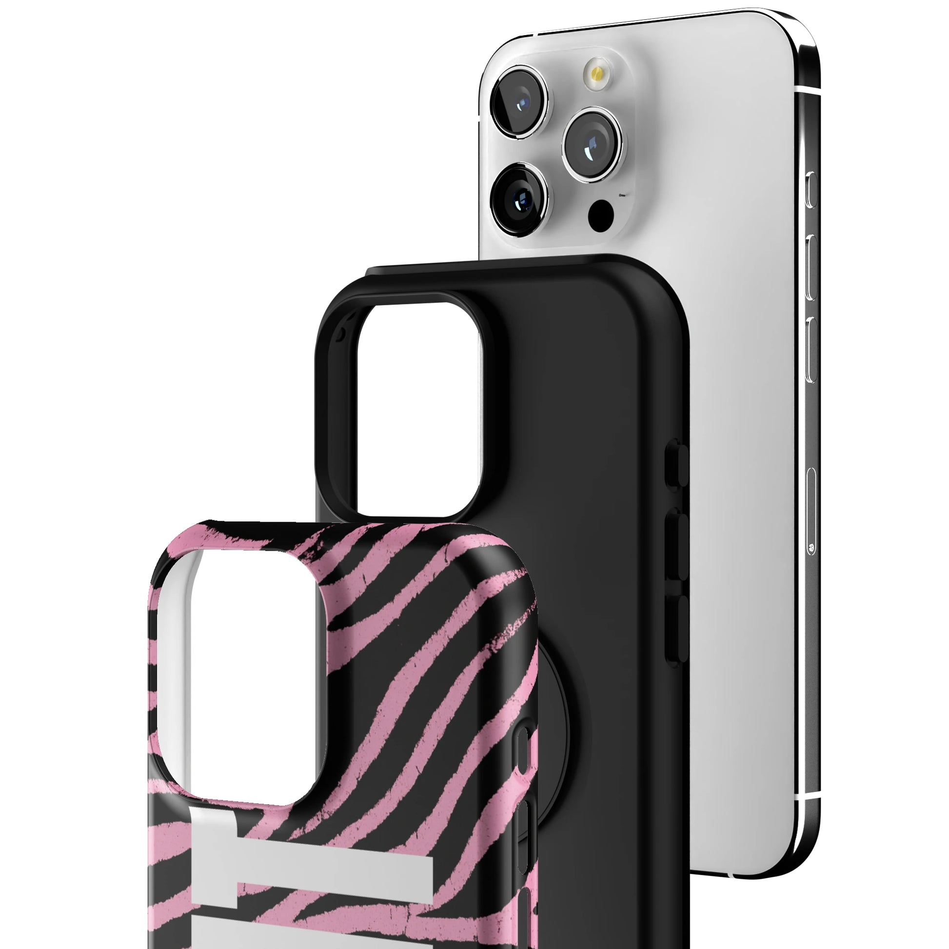 CXNT Pink Zebra iPhone Case gallery - Iphone_16_Pro_Max_3