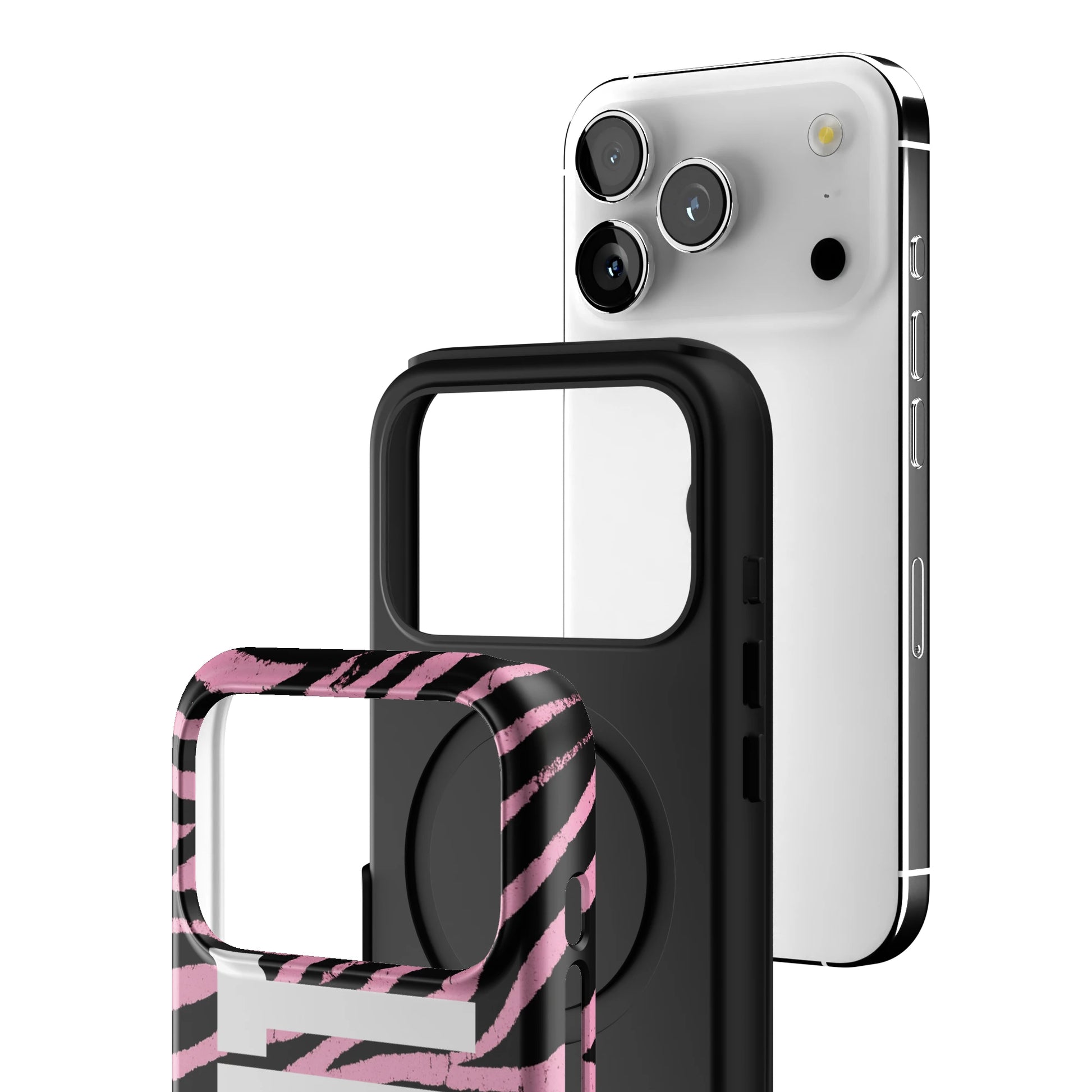 CXNT Pink Zebra iPhone Case gallery - Iphone_17_Pro_3