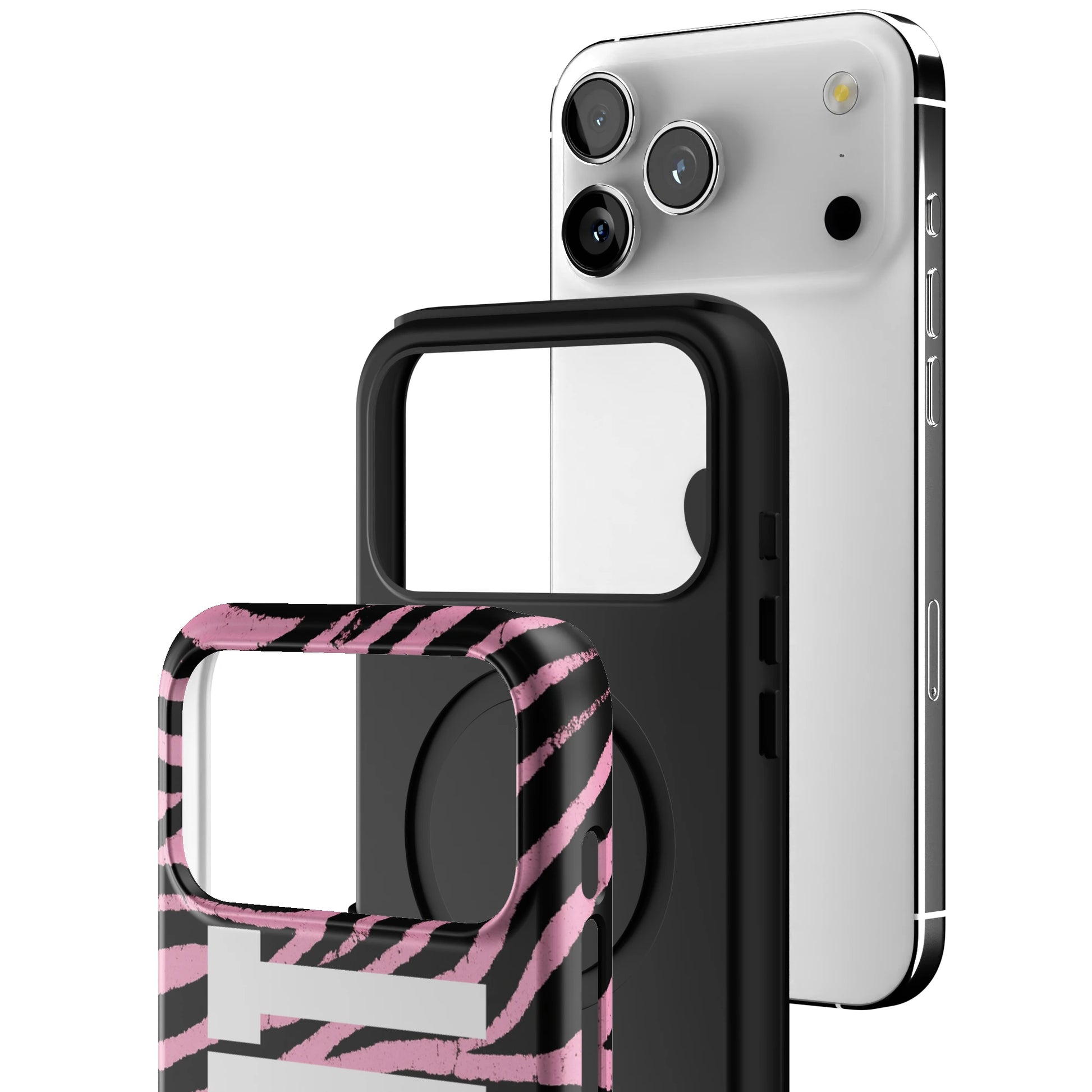 CXNT Pink Zebra iPhone Case gallery - Iphone_17_Pro_Max_3