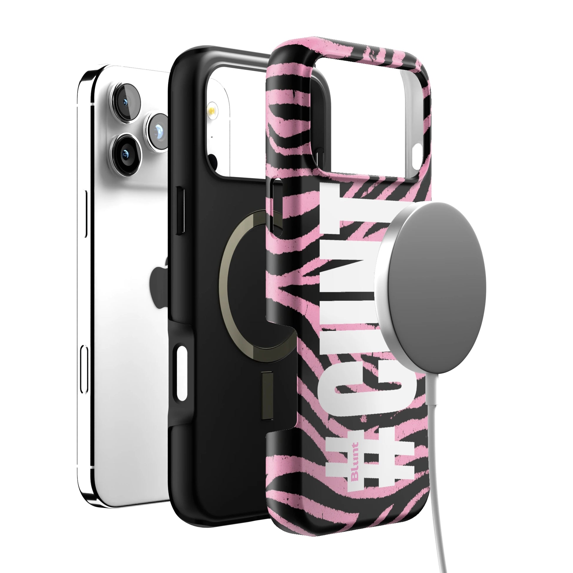 CXNT Pink Zebra iPhone Case gallery - Iphone_17_Pro_Max_4