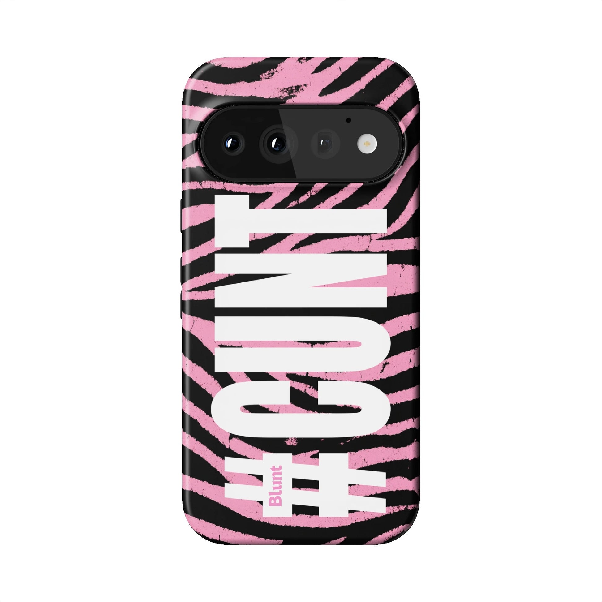 CXNT Pink Zebra Pixel Case - Blunt Cases