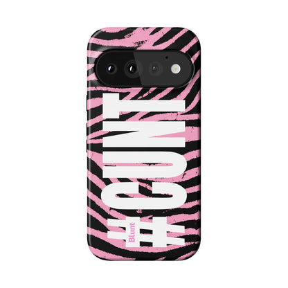 CXNT Pink Zebra Pixel Case - Blunt Cases