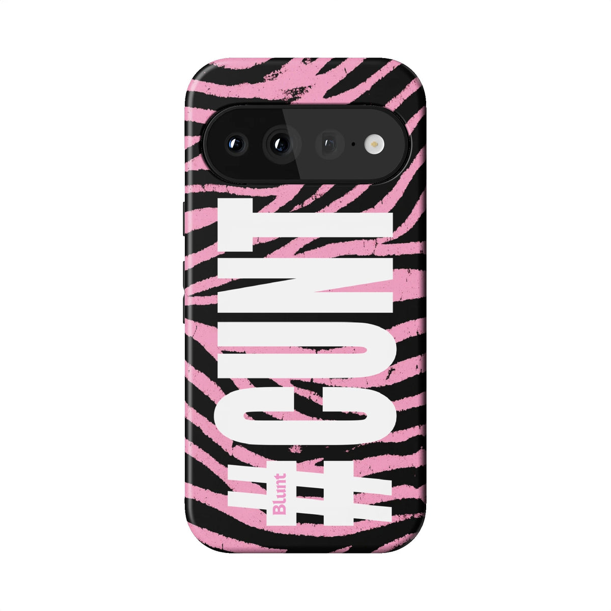 CXNT Pink Zebra Pixel Case - Blunt Cases