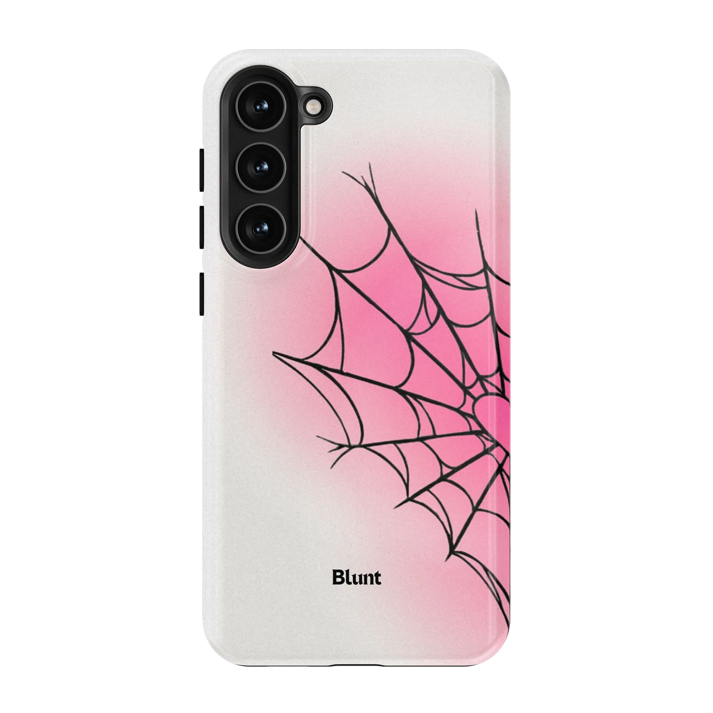 White Pink Web Samsung Case