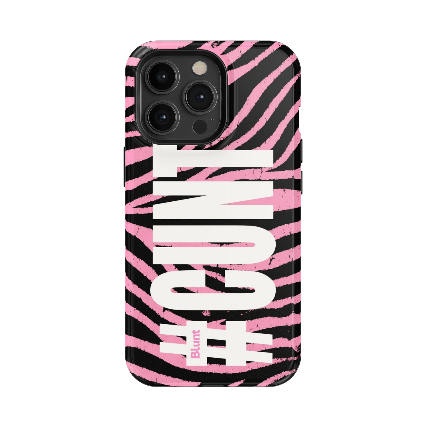 CXNT Pink Zebra iPhone Case
