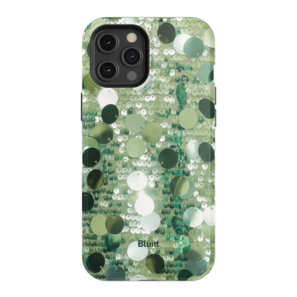 Sage Glitz iPhone Case