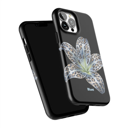 Blue-Leopard-Bloom-iphone-case-iPhone 13 Pro Max-5