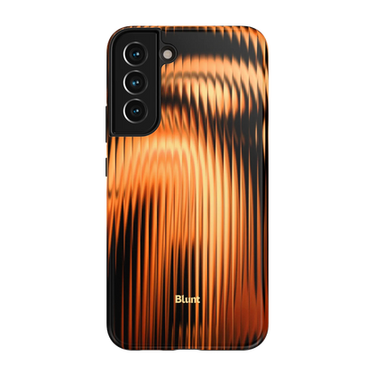 Copper Ripple Samsung Case