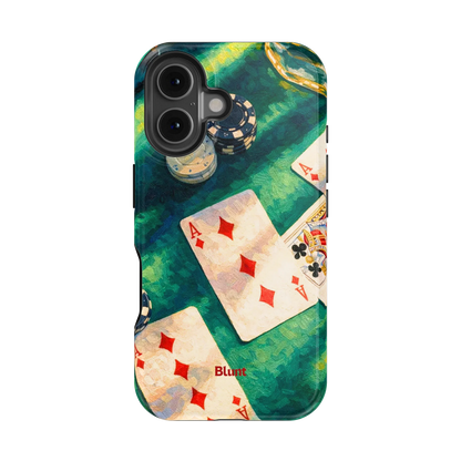 Painted Ace iPhone Case