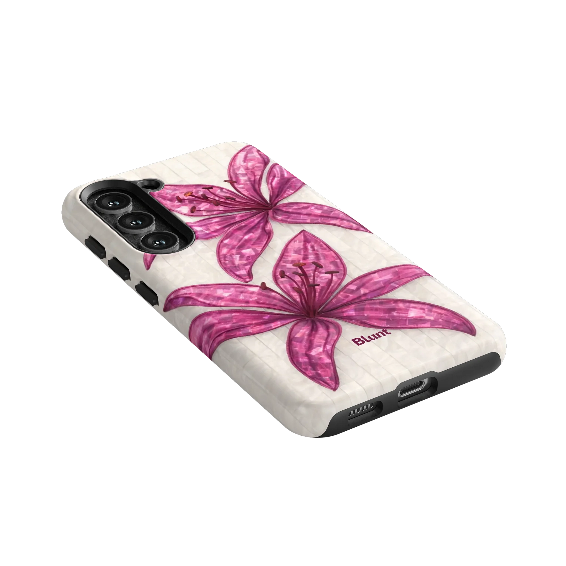 Purple-Floral-Luster-samsung-case-S23-2
