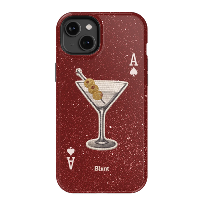 Red Dirty Martini iPhone Case