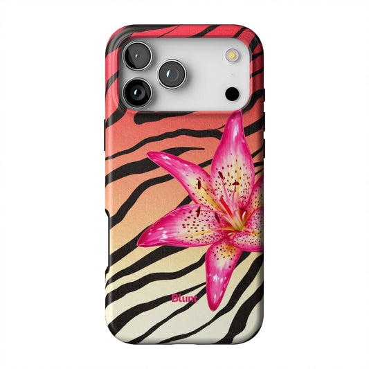 Striped-Lilly-iphone-case-iPhone 17 Pro Max-1