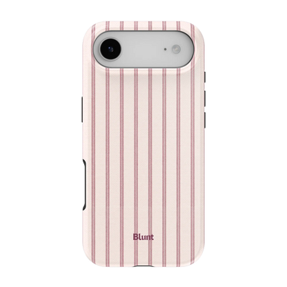 Rose Pinstripe iPhone Case