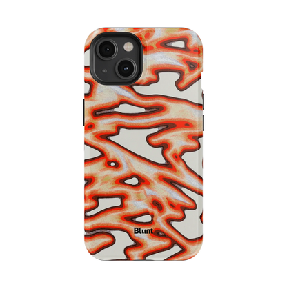 Molten Grid iPhone Case