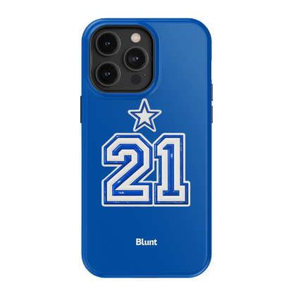 Blue All Star iPhone Case